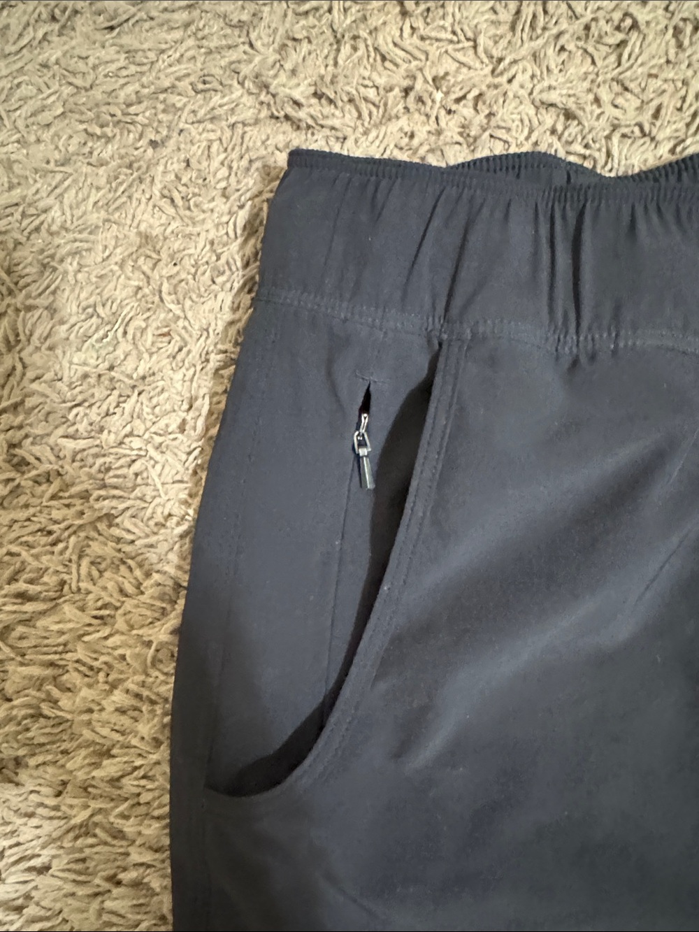 Patagonia Women’s Black Faux Wrap Drawstring Skort size M Athletic Athleisure - Picture 5 of 9